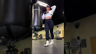 Kelsi Monroe - Y Fighter Hitting The Punch Bag