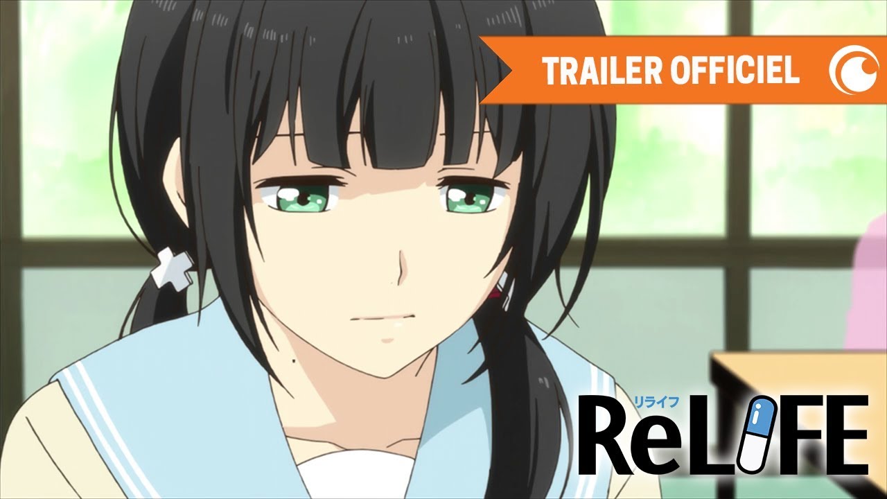ReLIFE Kaiketsuhen TRAILER OFFICIEL Crunchyroll YouTube