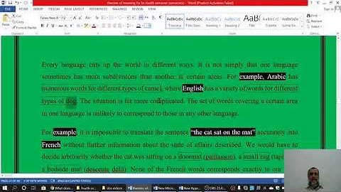 Semantic field in Urdu & English lecture 11 semantics bs 4