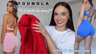 HONEST YOUNGLA FORHER HAUL // seamless collection details &amp; sizing