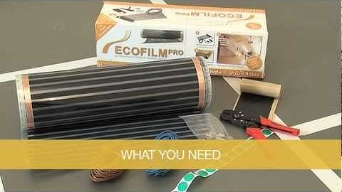 ECOFILM PRO Underfloor Heating Kit Installation