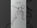 drawing pose - 6#drawing #art #sketch #desenho #sketchbook