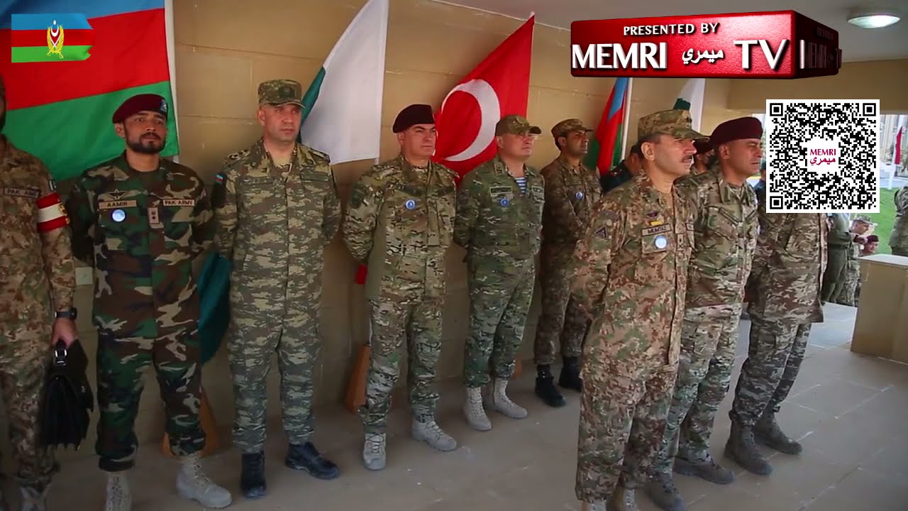 Closing Ceremony of “Three Brothers – 2021” Azerbaijan, Turkey, Pakistan Joint Military Drill