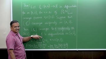 Uniform Convergence and Differentiation #swayamprabha #CH38SP