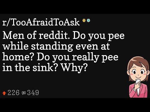 Men of reddit. Do you pee while standing even at home? Do you really pee in the sink? Why?