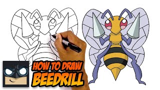 how to draw pokemon beedrill