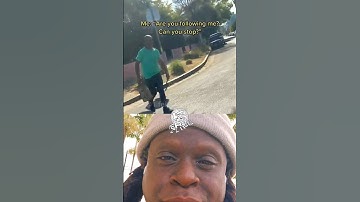This man was caught on Camera Stalking. #shortclip #reactionvideo