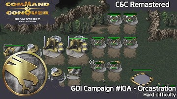 Command & Conquer Remastered - GDI mission #10A - Orcastration (Hard Difficulty)