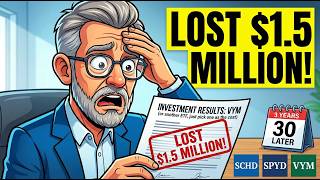 SCHD vs SPYD vs VYM: I Ran $100,000 for 30 Years... One Could Cost You $1.5 MILLION!