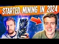 Starting a home crypto mining farm from scratch in 2024 with modern mining