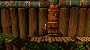 Crash Bandicoot 1 N. Sane Trilogy Part 3 The Great Gate No Deaths 100% Walkthrough