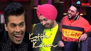 Koffee with Koffee 6:Diljit Dosanjh doesn’t understand English properly, Badshah admits his mistakes
