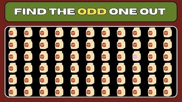 🧐 Find the Odd One Out in 5 Seconds! | Can You Beat This Challenge? 
