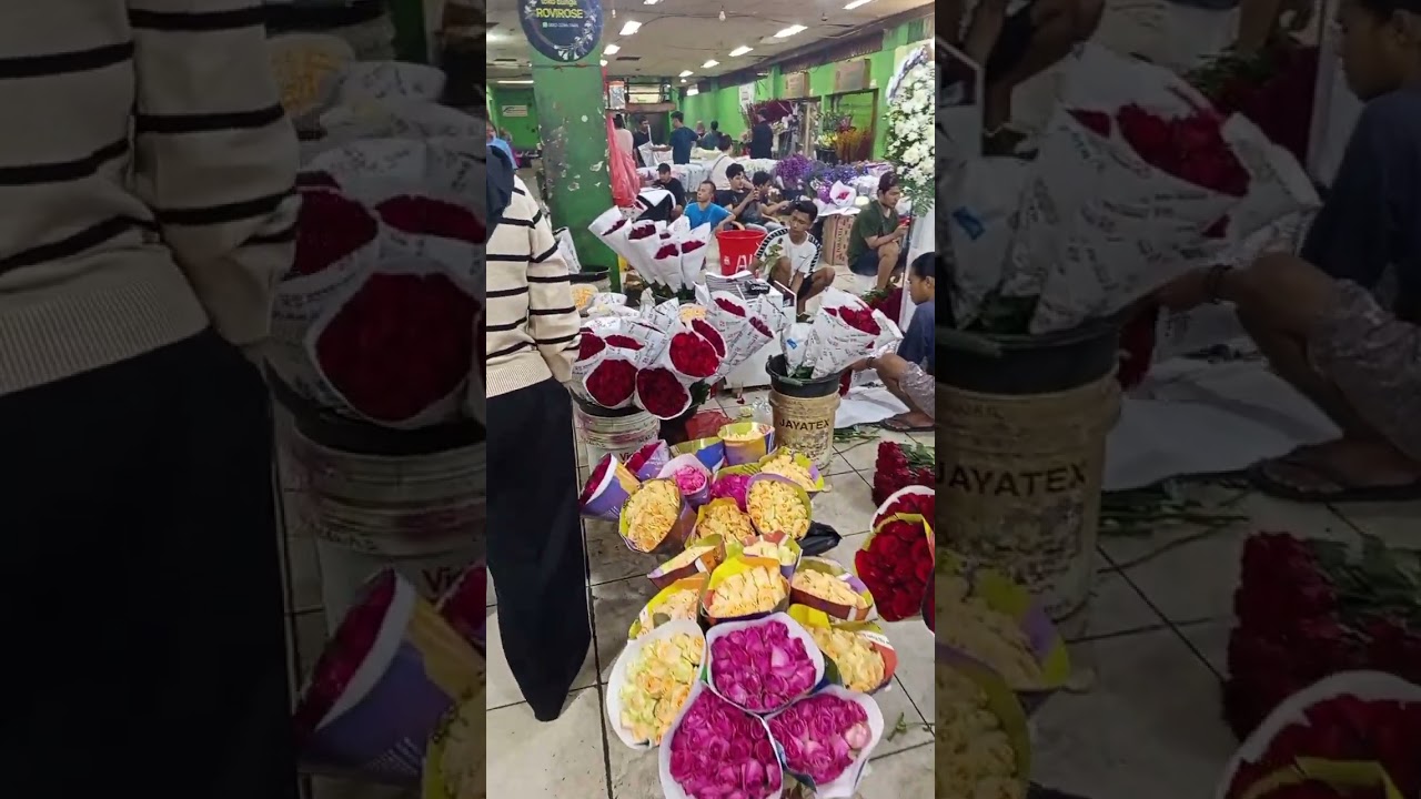 Pasar Bunga Rawa Belong. #rawabelong #pasar #pasarbunga #jakartabarat #jakarta 