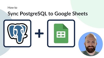 Sync PostgreSQL to Google Sheets Automatically