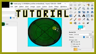 Drawing a Radar [Gimp]
