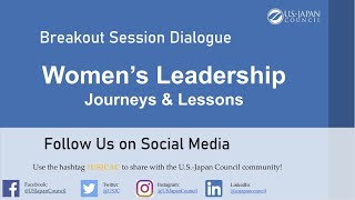 [Breakout] Women's Leadership - Journeys and Lessons