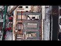 Construction Site Flyover | 5 Townhouse Development