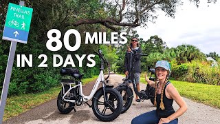 St Petersburg FL to Tarpon Springs on EBikes | Pinellas Trail Guide | EBike Adventures of St Pete