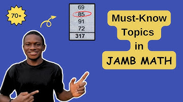 JAMB Mathematics: Top 15 Repeated Topics You Can