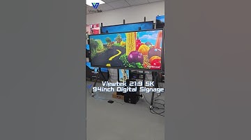 🎥 Unveiling the ultimate digital signage solution! #interactivedisplay