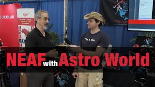 Astro World Podcast Interview at NEAF 2023 @TheNarrowbandChannel