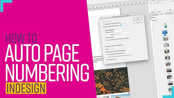 How to get page numbering to start where you want indesign