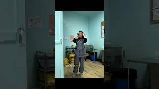 Горло немного болит, поэтому голос хрипит #dance #практика #медицина