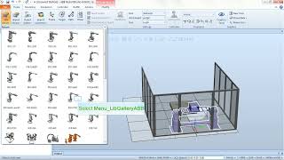ABB robotstudio Spot welding programming - Robot work cell Layout - Part 1.0