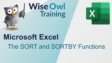 Microsoft Excel - The SORT and SORTBY Functions