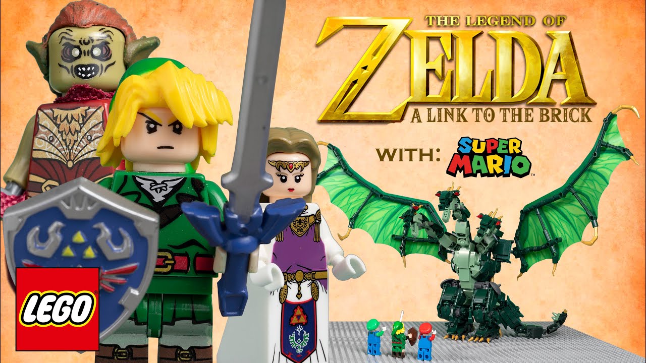 The Legend of Zelda 4K Lego Movie - A Link to the Brick 