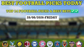 🔥 Top 14 Friday Football Predictions | Best Betting Tips Today