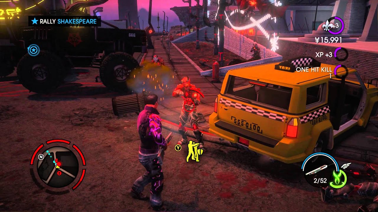 Saints Row: Gat out of Hell - Flying Gameplay [HD] 