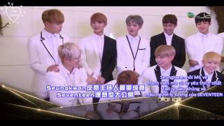 [Vietsub] 160924 SEVENTEEN (세븐틴) TVB StarTalk 專訪 @ J2