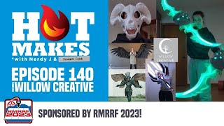 HotMakes Ep 140 - Willow Creative! Diablo, Destiny, & more masterclass cosplay! & YOUR HotMakes!
This week on #HotMakes Episode 140, Willow Creative returns to talk about her AMAZING custom props and electronics for cosplays and more!! Plus we’ll all check out this week’s HOTTEST makes submitted by you! Join us Mondays @ 6pm CT
Check out Willow Creative!
https://willowcreativ.com/
https://www.instagram.com/willowcreativ/
https://twitter.com/WillowCreativ
Find out more about RMRRF and register today:
https://rockymountainreprapfestival.com/
Bambu Lab P1P Contest: https://blog.thangs.com/the-bambu-lab-p1p-design-contest-3620b73ef5a
NEW MERCH!
https://www.calebfairres.com/store/hotmakes-tee
If you love HotMakes, please consider donating to the show’s Oreo fund: https://paypal.me/theedgeoftech
Make sure you’re subscribed, and if you know someone who would like the show, please share it with them! Every little bit helps us out tremendously!
Follow our socials!
HotMakes Twitter: https://twitter.com/HotMakesLive
HotMakes Facebook: https://www.facebook.com/HotMakesLive/
HotMakes Instagram: https://www.instagram.com/hotmakeslive/
The Edge of Tech Twittter: https://twitter.com/TheEdgeofTeck
The Edge of Tech Facebook: https://www.facebook.com/TheEdgeofTechOfficial
The Edge of Tech Instagram: https://www.instagram.com/theedgeoftech/
See all of the links from tonights show here: https://docs.google.com/spreadsheets/d/1RsySMkNRZjJfBe1lMPtzfO2Ao7Be96z6hl8XMzD_VdY/edit?usp=sharing
Thanks to Caleb Fairres for the sweet intros: http://www.calebfairres.com
🛑Subscribe for more: https://www.youtube.com/channel/UCeqoSThyqiZgIMhGBCCLLcg?sub_confirmation=1
NEW Mailing Address!
The Edge of Tech
N78 W14573 Appleton Ave. 131
Menomonee Falls, WI 53051
#3dprinting #WillowCreative HotMakes Ep 140 - Willow Creative! Diablo, Destiny, & more masterclass cosplay! & YOUR HotMakes!