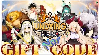 Undying Hero: Idle RPG Coupon Code Arrived! New Gift Code 🎁 Nonstop auto-battle | android/iOS