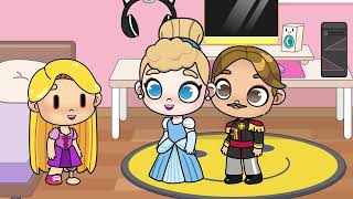 Rapunzel Mother and Daughter But Obedient vs Naughty Students | Princess In Avatar World | Toca Boca