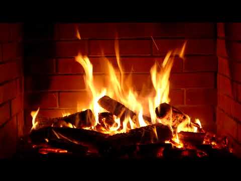 2 SAATLİK ATEŞ VE ŞÖMİNE VİDEOSU (SESLİ) fireplace 2 hours