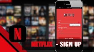 Netflix - App review - Sign up screenshot 4