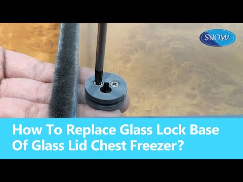 Lock and Key Set for Glass Lid Chest Freezers