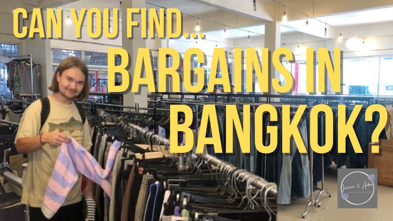 Tourists Go Thrift Shopping in Thailand 🇹🇭 Thailand Travel Vlog YouTube