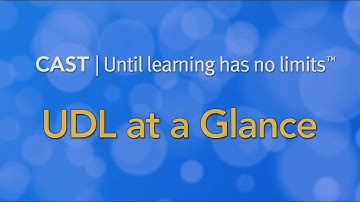 CAST: UDL at a Glance