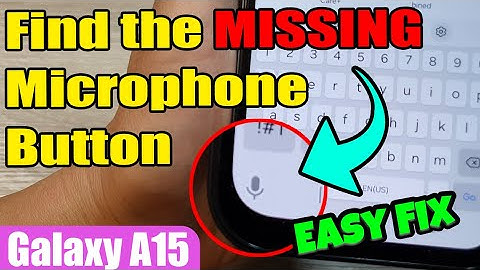 🎤 How to Find the MISSING Microphone Button on Samsung Keyboard 📱 | Samsung Galaxy A15