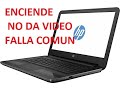 Laptop HP 14 series NO DA VIDEO-FALLA BIOS