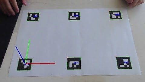 Object detection with ArUco markers (2019)