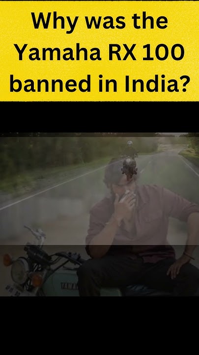why-was-the-yamaha-rx-100-banned-in-india-shorts-shortsvideo