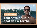 Gros plan sur la torche le plus fameux spot de surf en bretagne