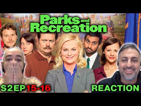 Parks and Recreation - S2 Ep 15-16 - REACTION - First Time Watching