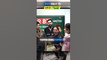 AIR 87 Got No Chill 🤣💀 | NEET Topper #neet2025