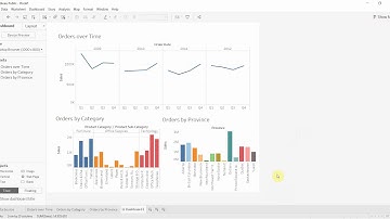 Dashboard Part 3 - How to Lay Out a Dashboard in Tableau - Tableau in Two Minutes